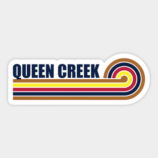 Queen Creek Arizona horizontal sunset Sticker